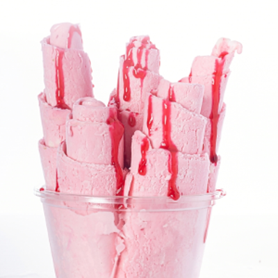 Watermelon Ice Cream Roll