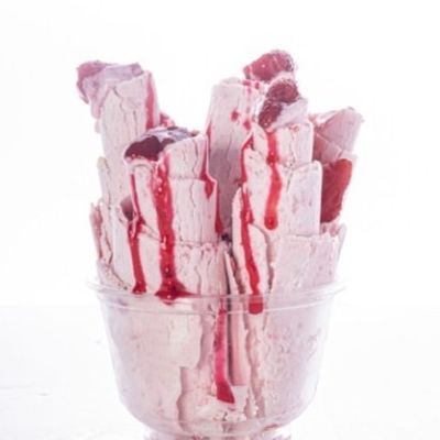 Red Berry Ice Cream Roll