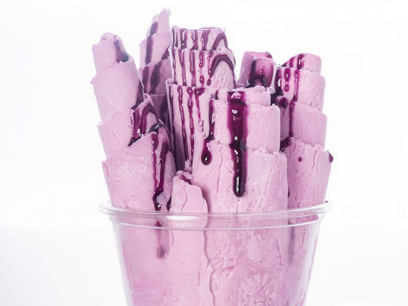 Bleu Berry Ice Cream Roll