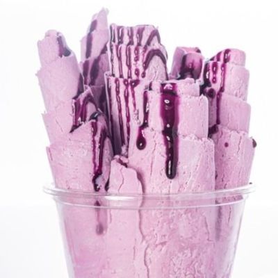 Bleu Berry Ice Cream Roll