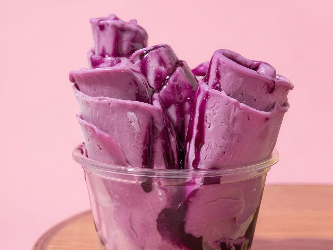 Ras Berry Ice Cream Roll