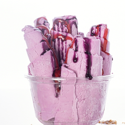 Mix Berry Ice Cream Roll