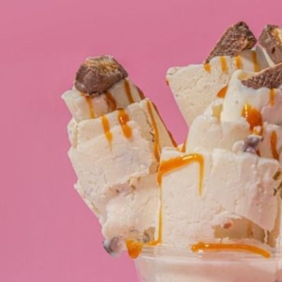 Snickers Ice Cream Roll