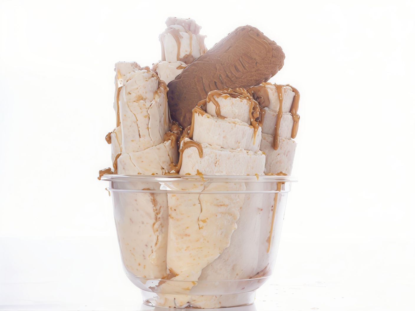 Lotus Ice Cream Roll