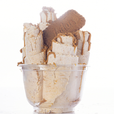 Lotus Ice Cream Roll