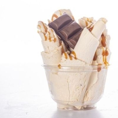 Cadbury Caramel Ice Cream Roll