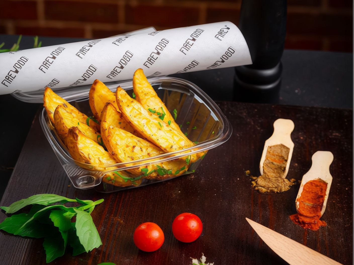 Grilled Potato Wedges