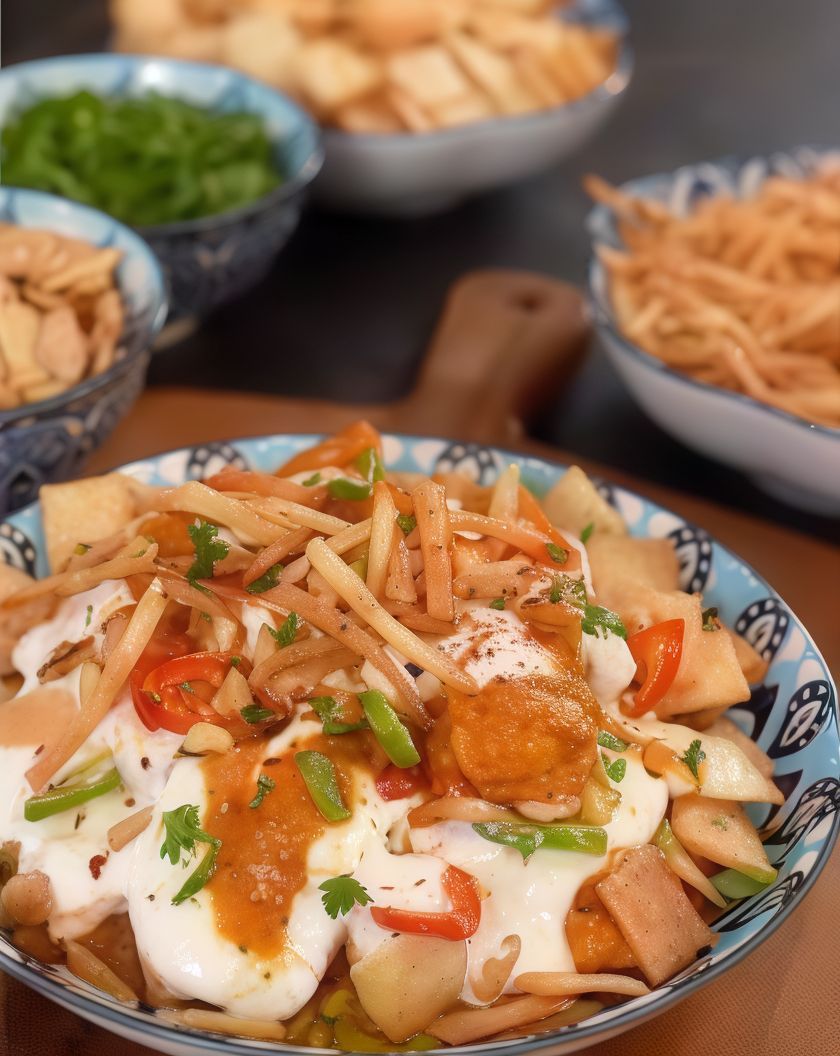 Fajita Fatteh Mozzarella Meal