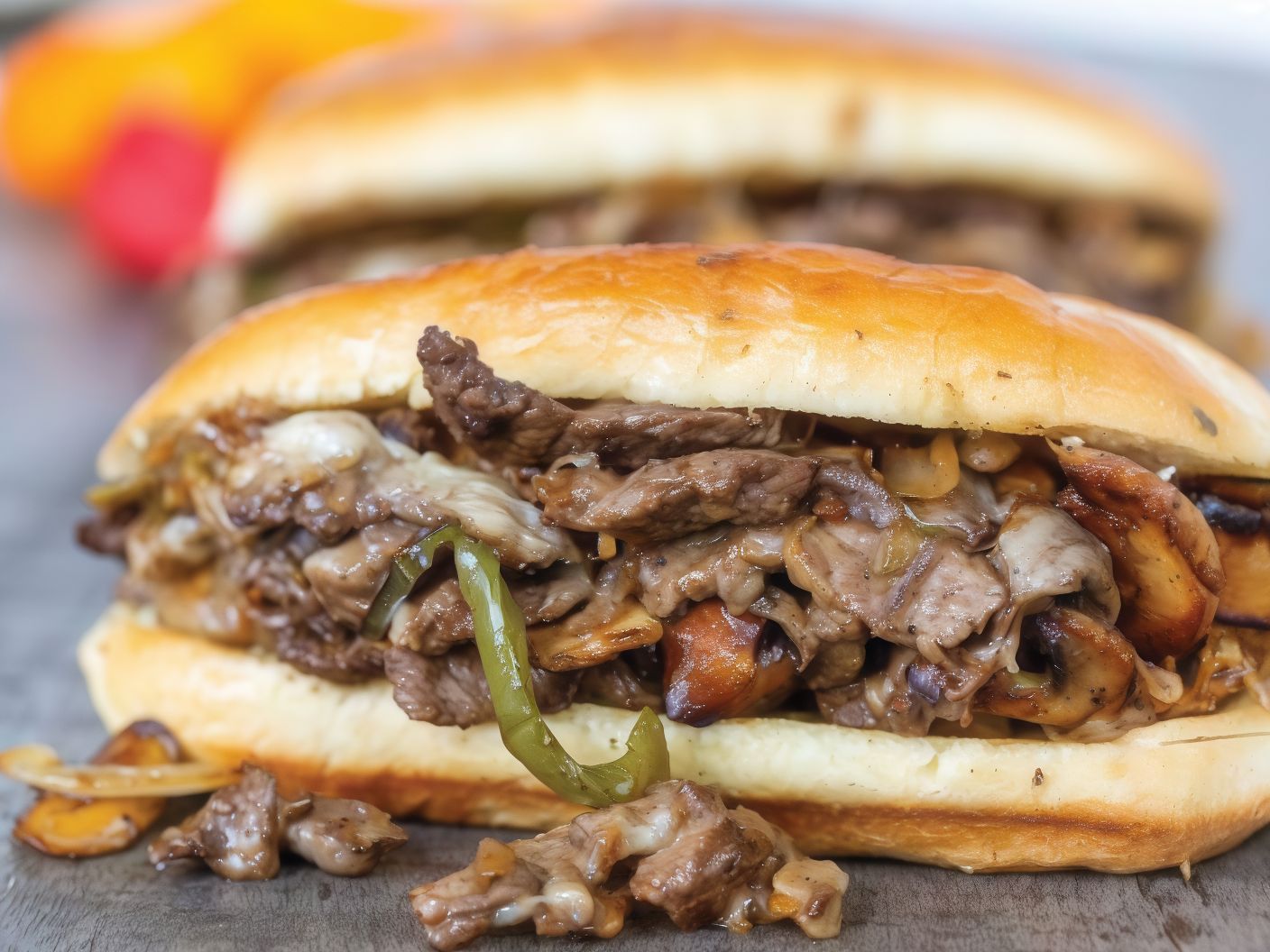 Steak and Cheese Sandwich