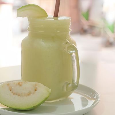 Guava with milk juice