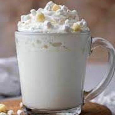 Hot white chocolate