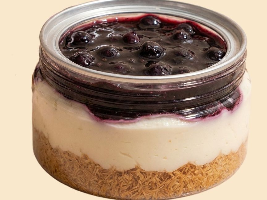 Blueberry Kunafa Jar