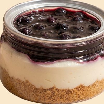 Blueberry Kunafa Jar