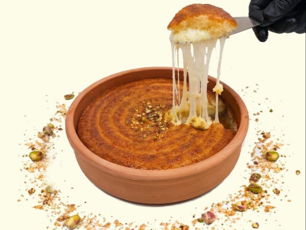 Soft Nabulsi Kunafa Casserole