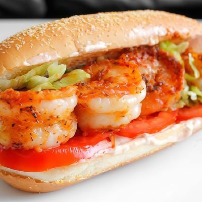 French Shrimp Large Sandwich