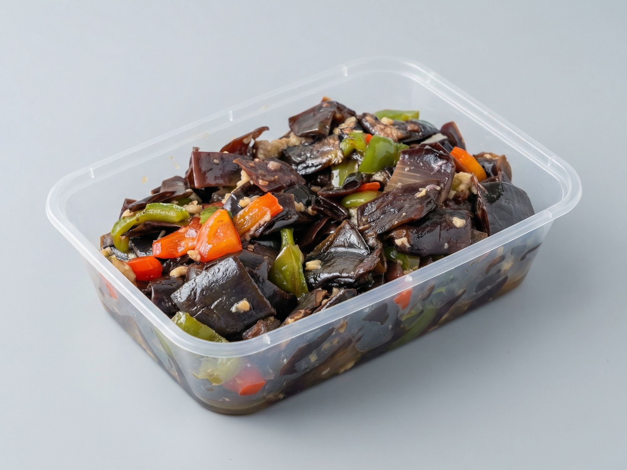 Marinated Eggplant and pepper