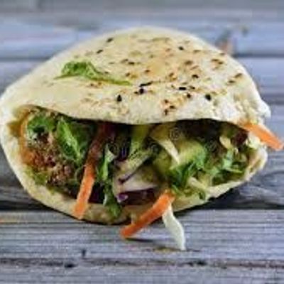 Stuffed falafel sandwich