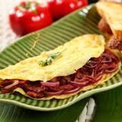 Pastrami Omelette