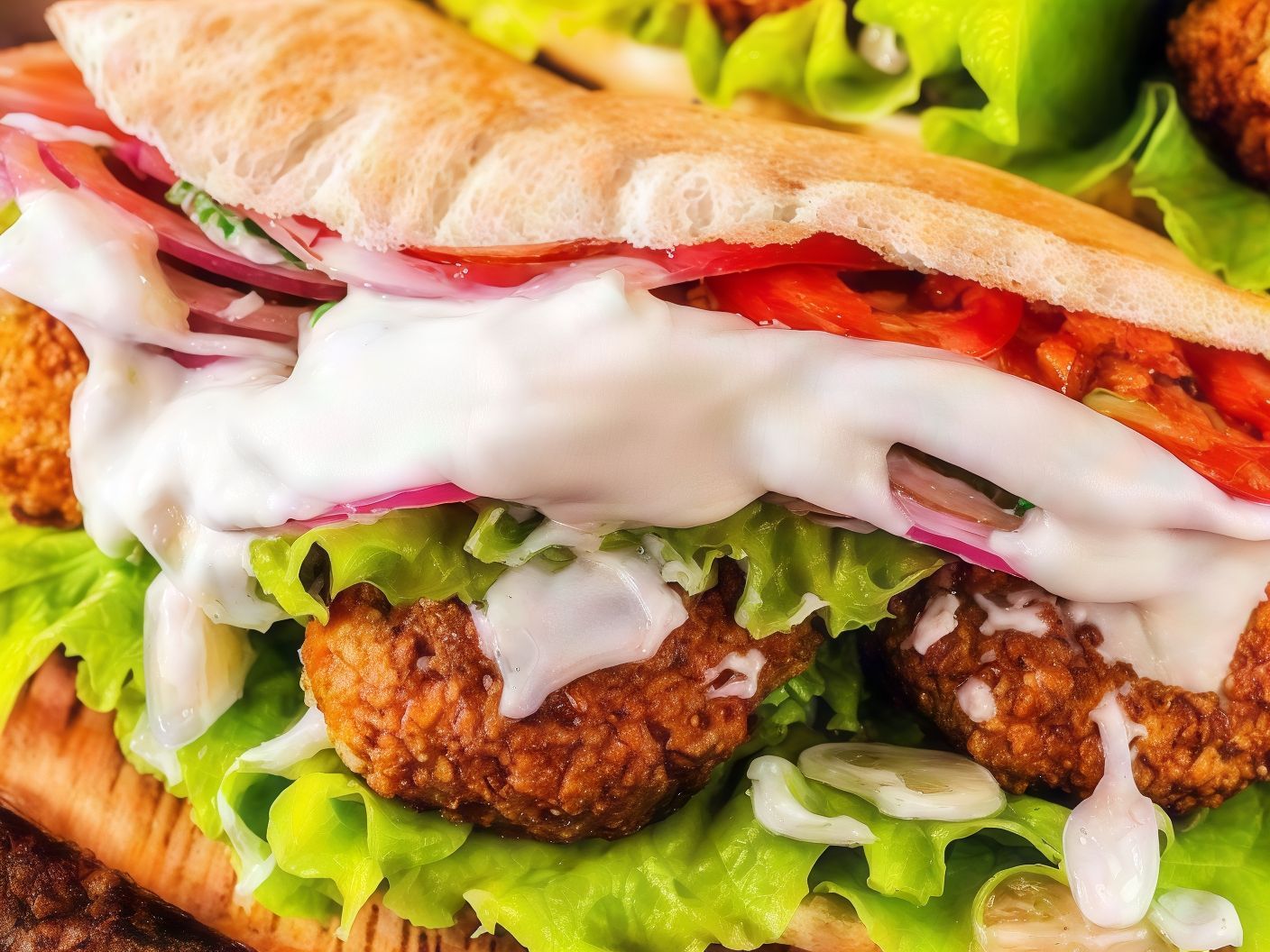 Taamia With Ain El Katkot Sandwich