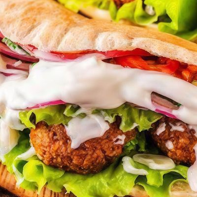 Taamia With Ain El Katkot Sandwich