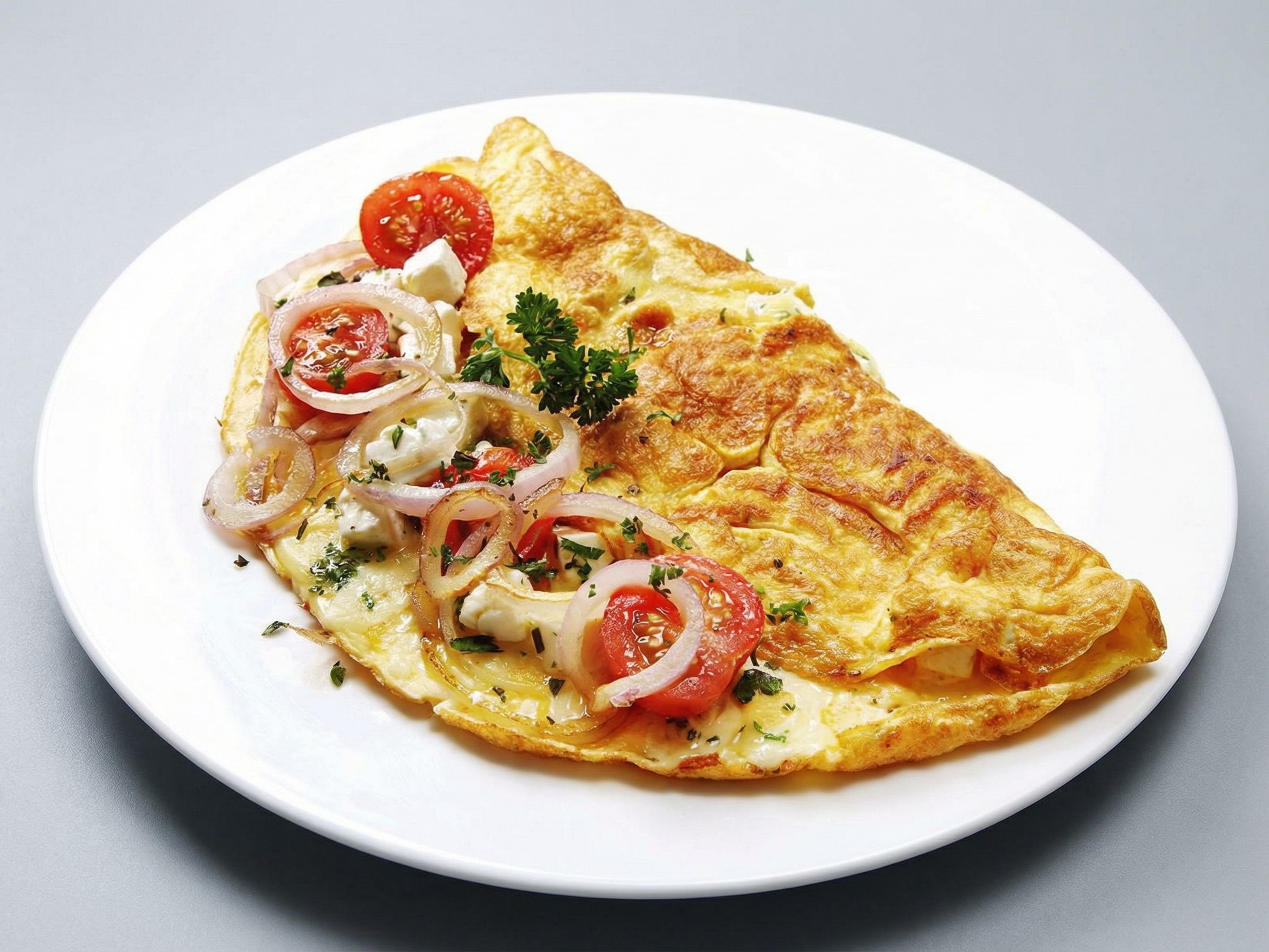 Omelette Eggs Platter