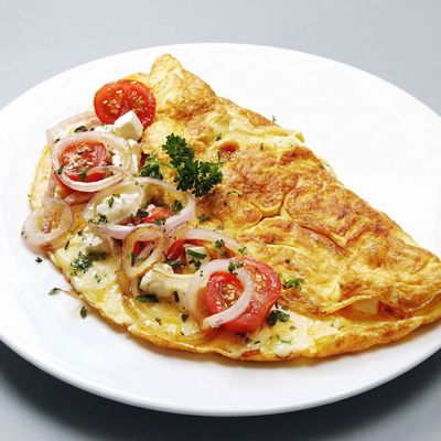 Omelette Eggs Platter