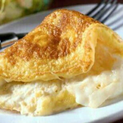 Omelette With Mozzarella Cheese Platter