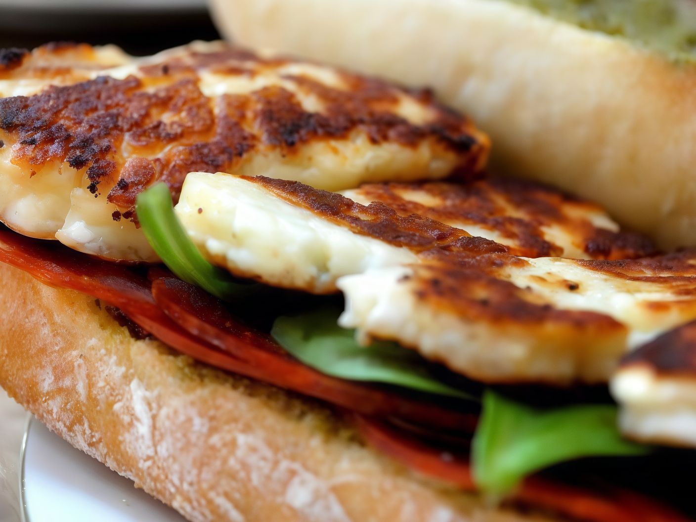 Fried Cheese Sandwich