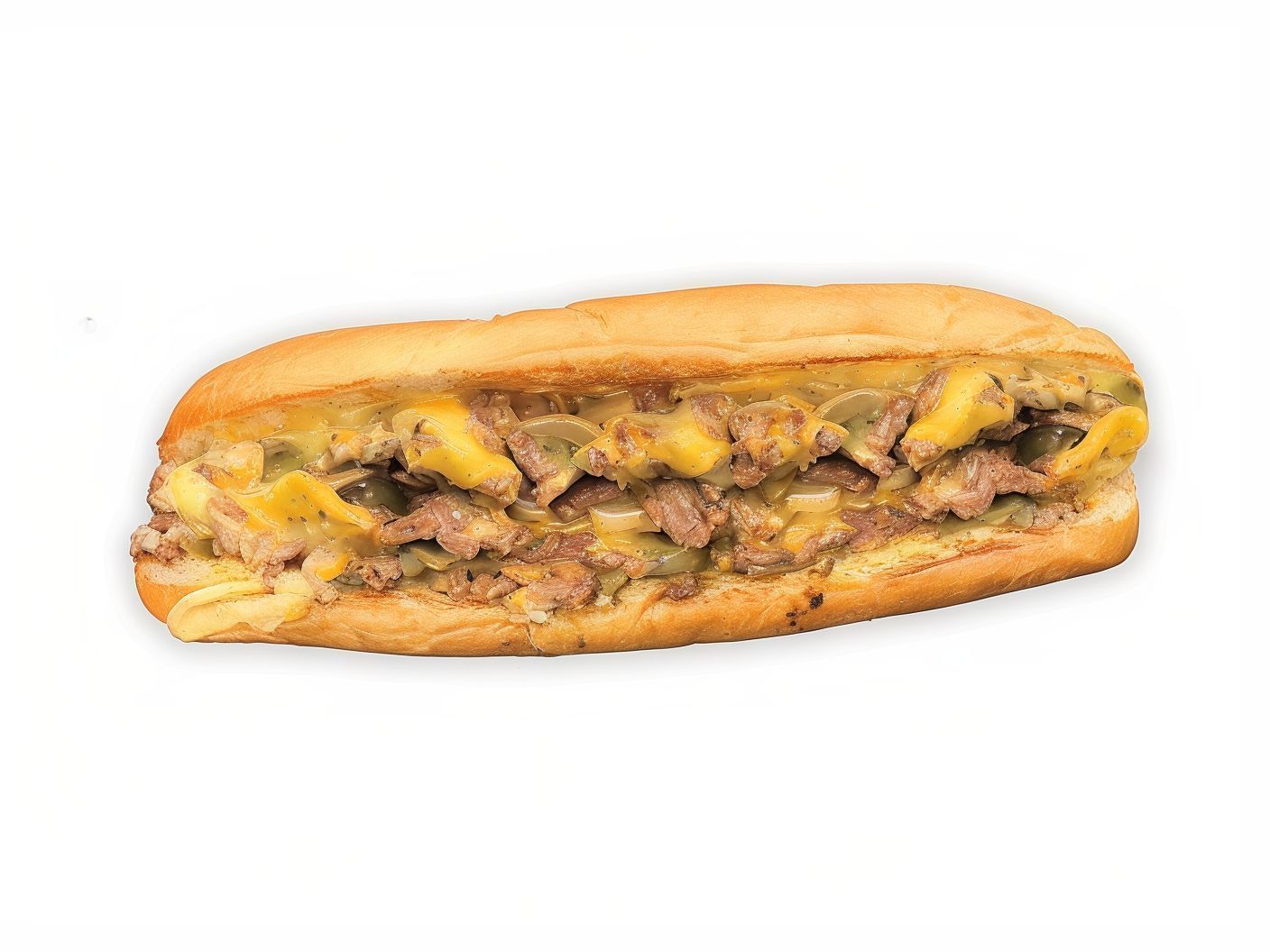 Philly cheesesteak sandwich