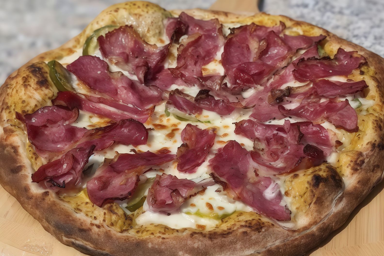 Pastrami Pizza
