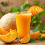 Fresh Cantaloupe Juice