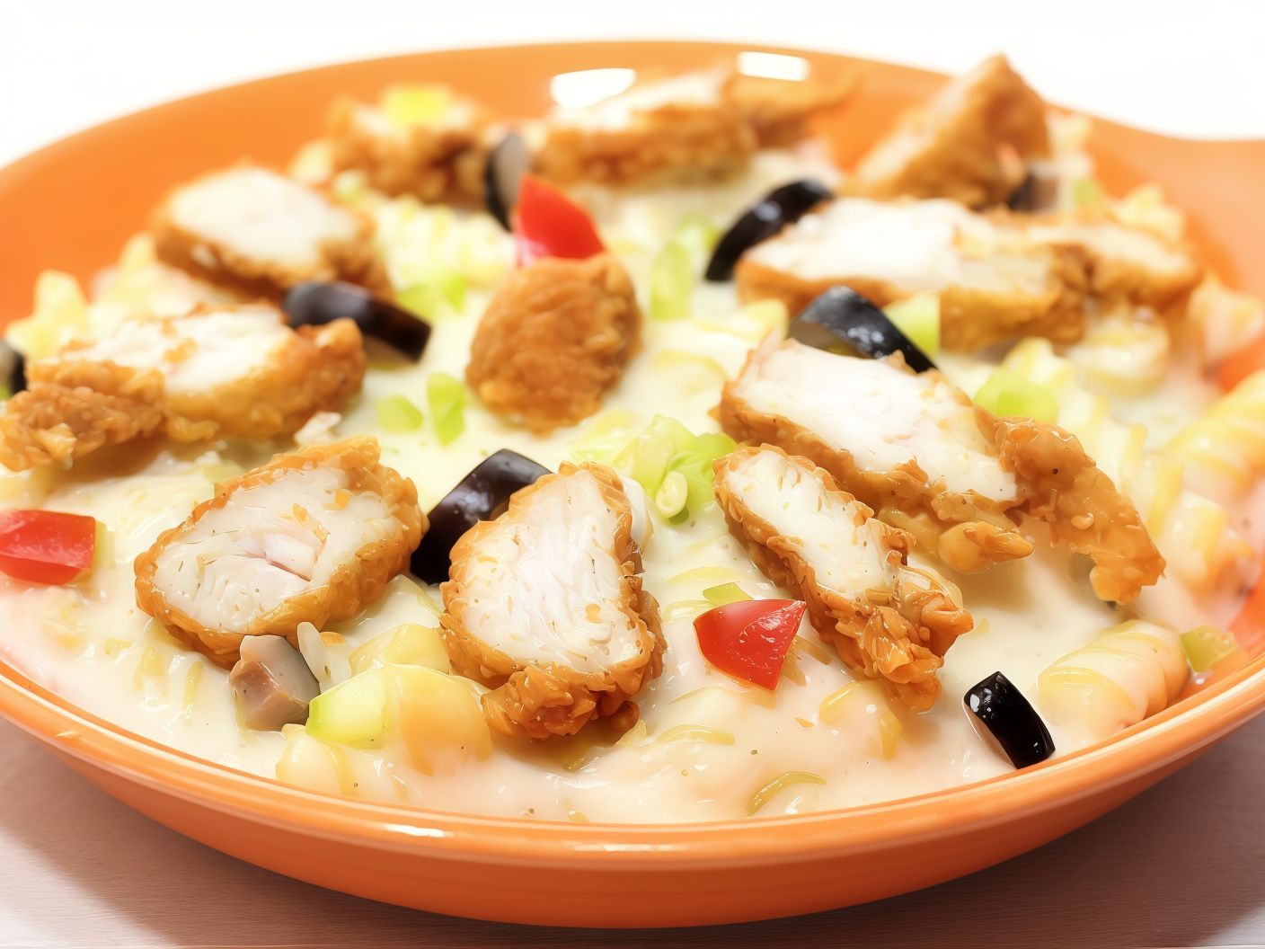 Chicken Zinger Pasta Pan