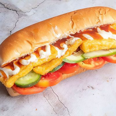 Fried Cheese Sandwich