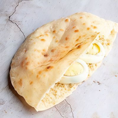 Boiled egg sandwich