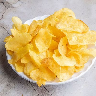 Chips potato packet