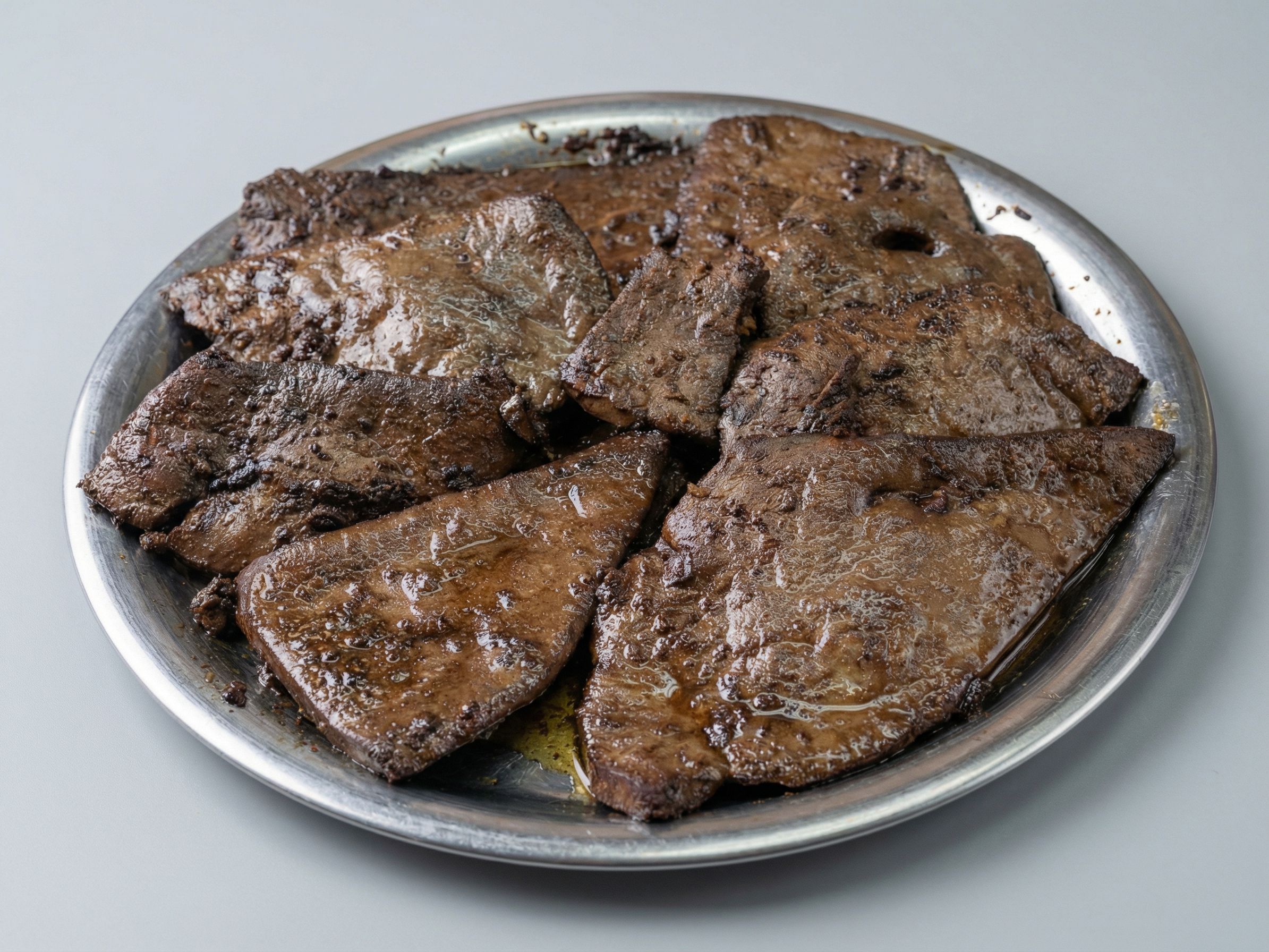 Grilled liver