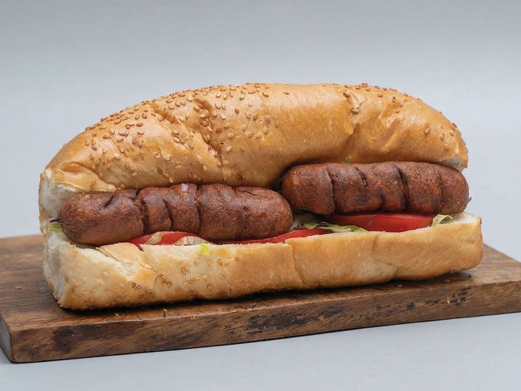 Hot dog sandwich