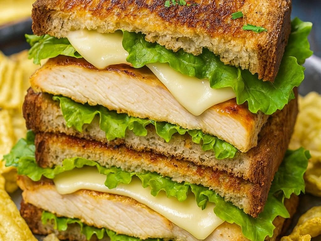 Chicken Seven Grain Toast