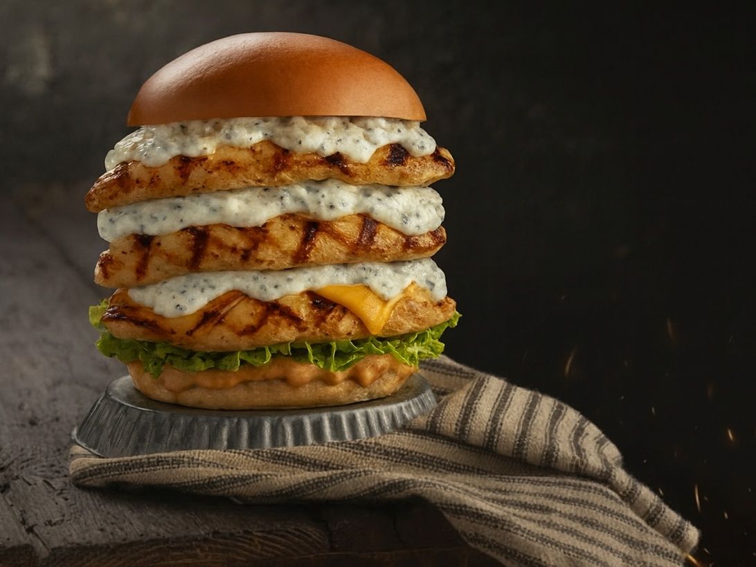 Ranch Chicken Burger