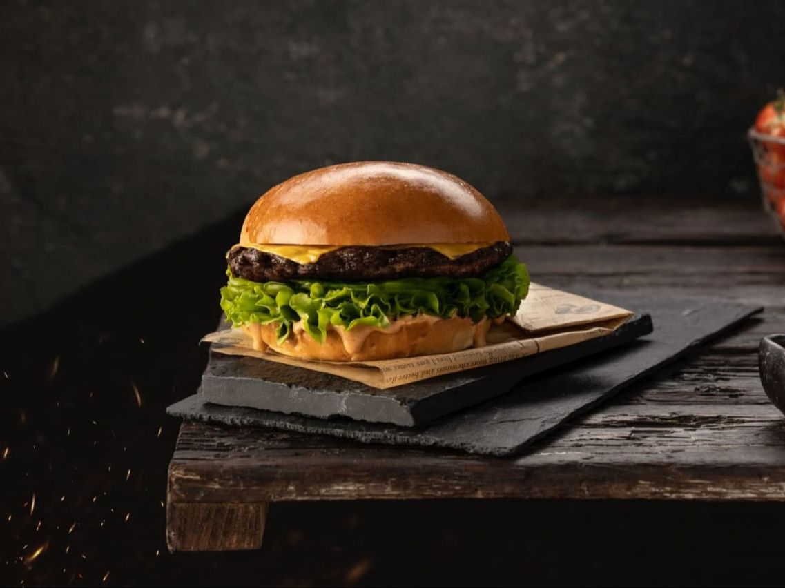 Classic Beef Burger Sandwich