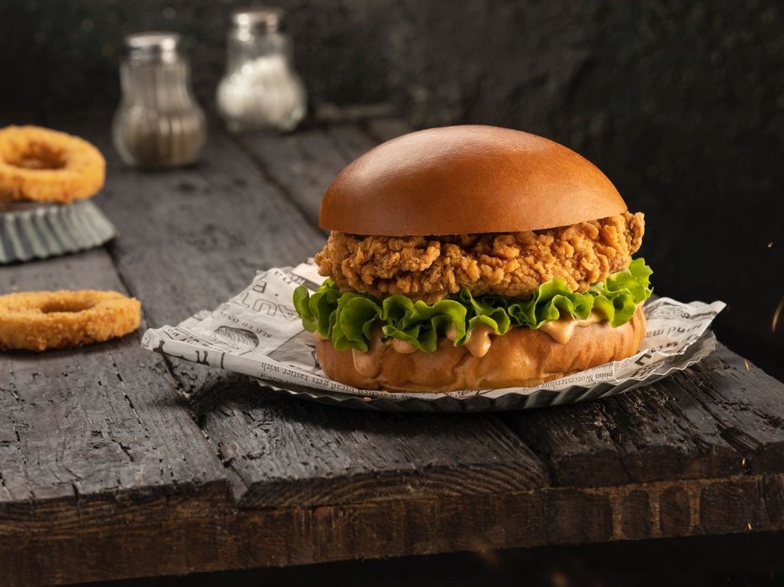 Classic Fried Chicken Sandwich.