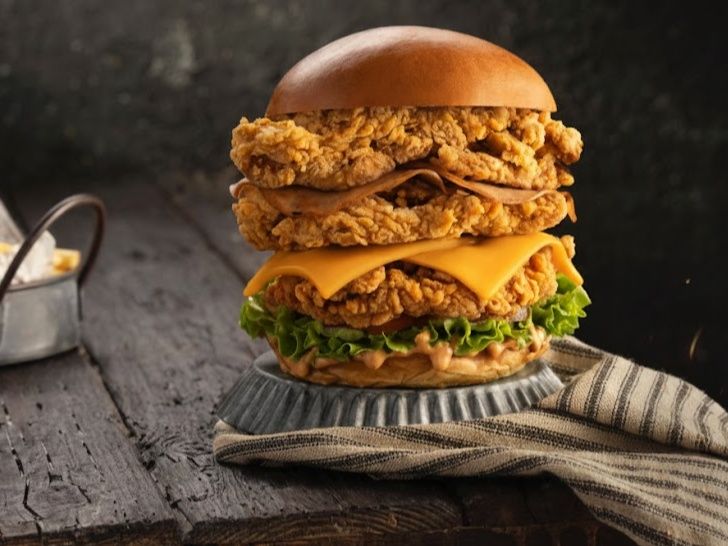New York Chicken Burger Sandwich
