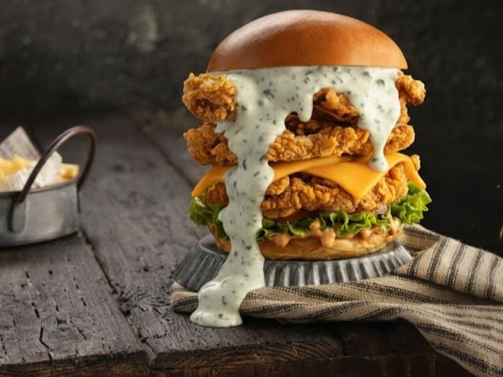 Chicken Blue Cheese Sandwich
