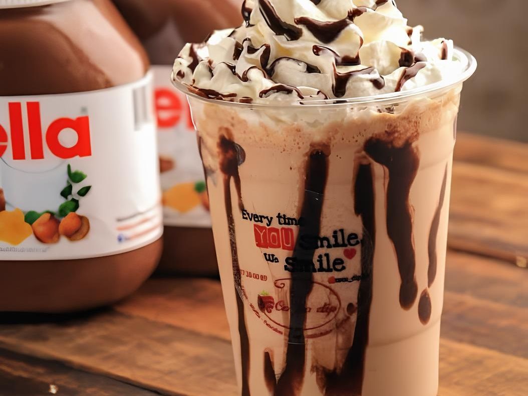 Chocolate milk shake