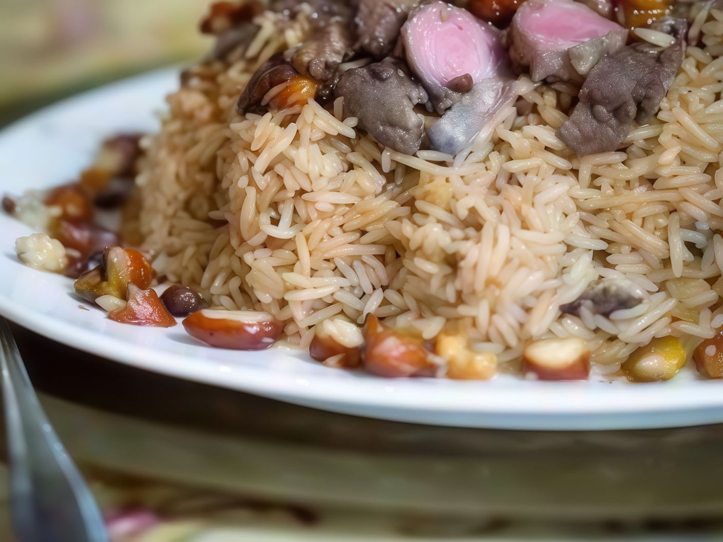 White Rice with Khalta