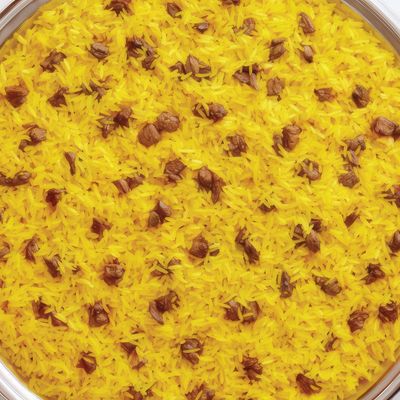 أرز بسمتي مع خلتة