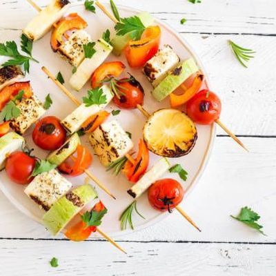 Charbroiled Fish Kebeb Skewers