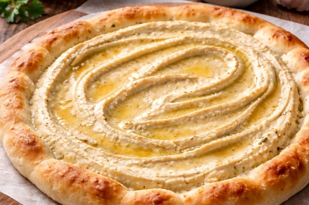 Hummus Manakish