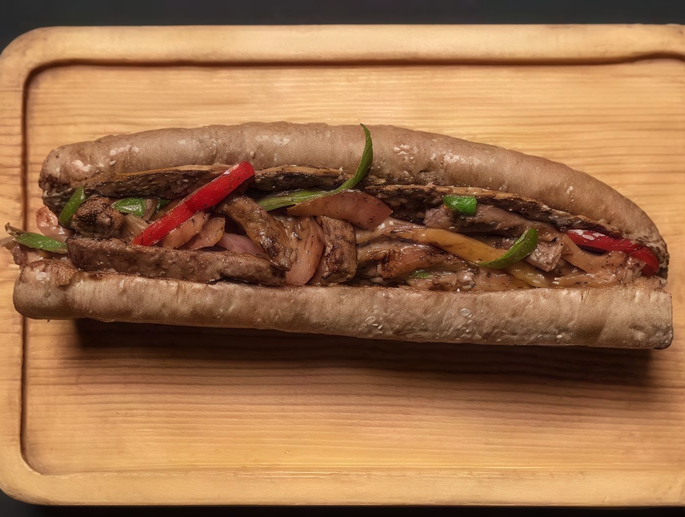 Grilled Liver Sandwich With Oat Bread