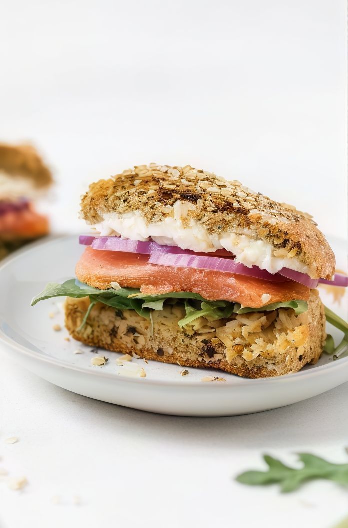 Smoked Tuna Sandwich With Oat Bread